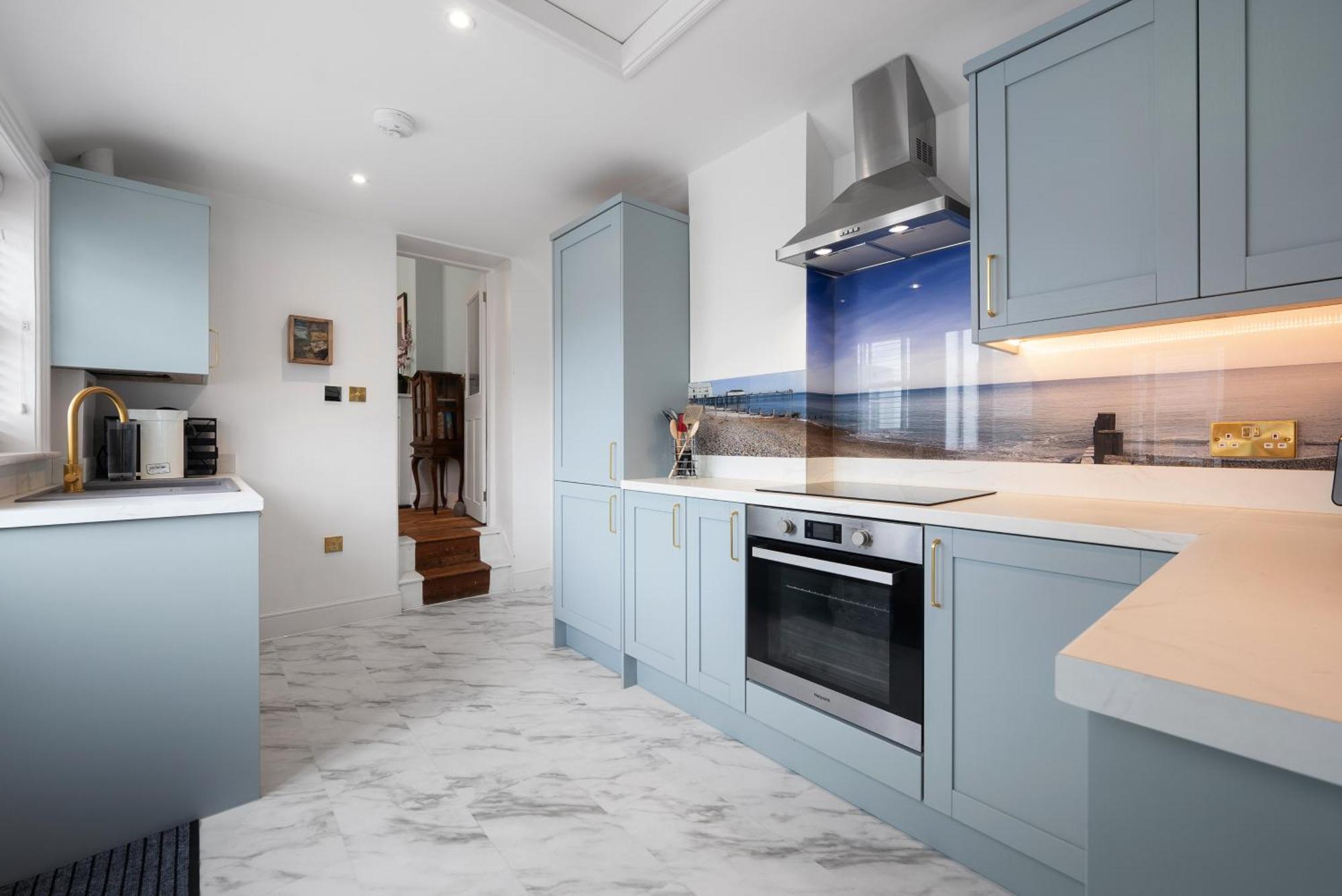 Luxury Georgian Home, Hot Tub, Sea View, Private Garden, Sleeps 6 Bognor Regis Eksteriør bilde